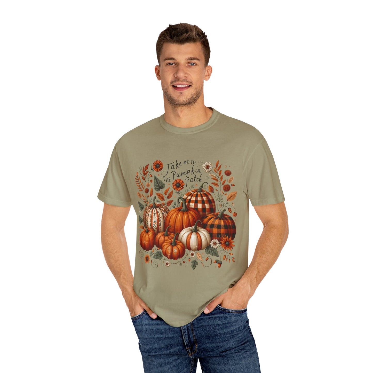 Fall Pumpkin Patch T-Shirt, Autumn Tee, Halloween Shirt, Harvest Fest Top, Thanksgiving Wear, Seasonal Apparel