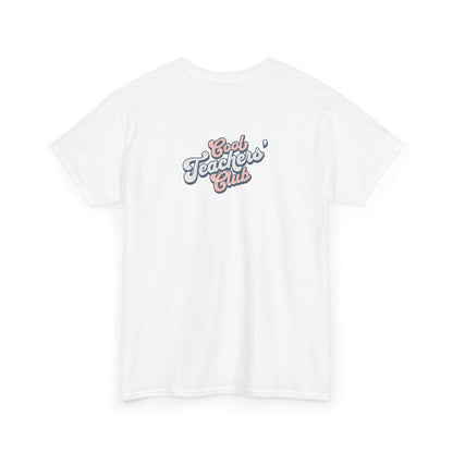 Greetings Fellow Students Unisex Heavy Cotton Tee, Back to School Shirt, Teacher Appreciation Gift, Class Spirit Wear, Fun Classroom Apparel
