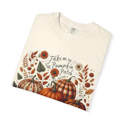 Fall Pumpkin Patch T-Shirt, Autumn Tee, Halloween Shirt, Harvest Fest Top, Thanksgiving Wear, Seasonal Apparel