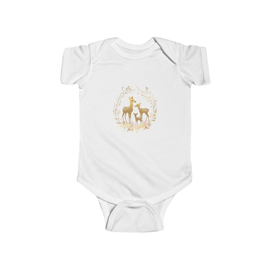 Woodland Animal Baby Bodysuit – Cute Infant Outfit for Nature Lovers