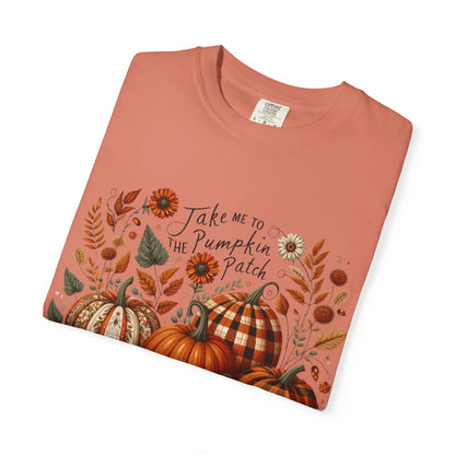 Fall Pumpkin Patch T-Shirt, Autumn Tee, Halloween Shirt, Harvest Fest Top, Thanksgiving Wear, Seasonal Apparel