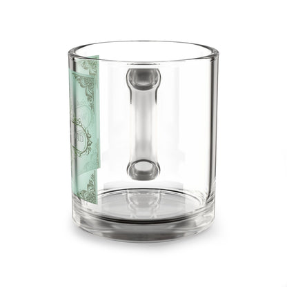 World's Best Dad Personalized Glass Mug, Gift for Father's Day, Unique Drinkware, Birthday, Classical Elegance