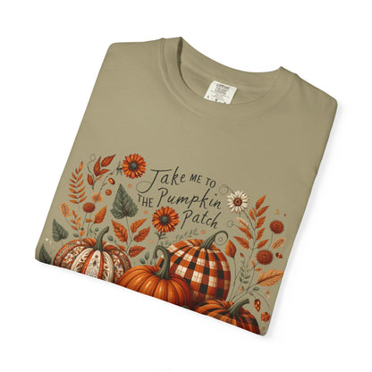 Fall Pumpkin Patch T-Shirt, Autumn Tee, Halloween Shirt, Harvest Fest Top, Thanksgiving Wear, Seasonal Apparel