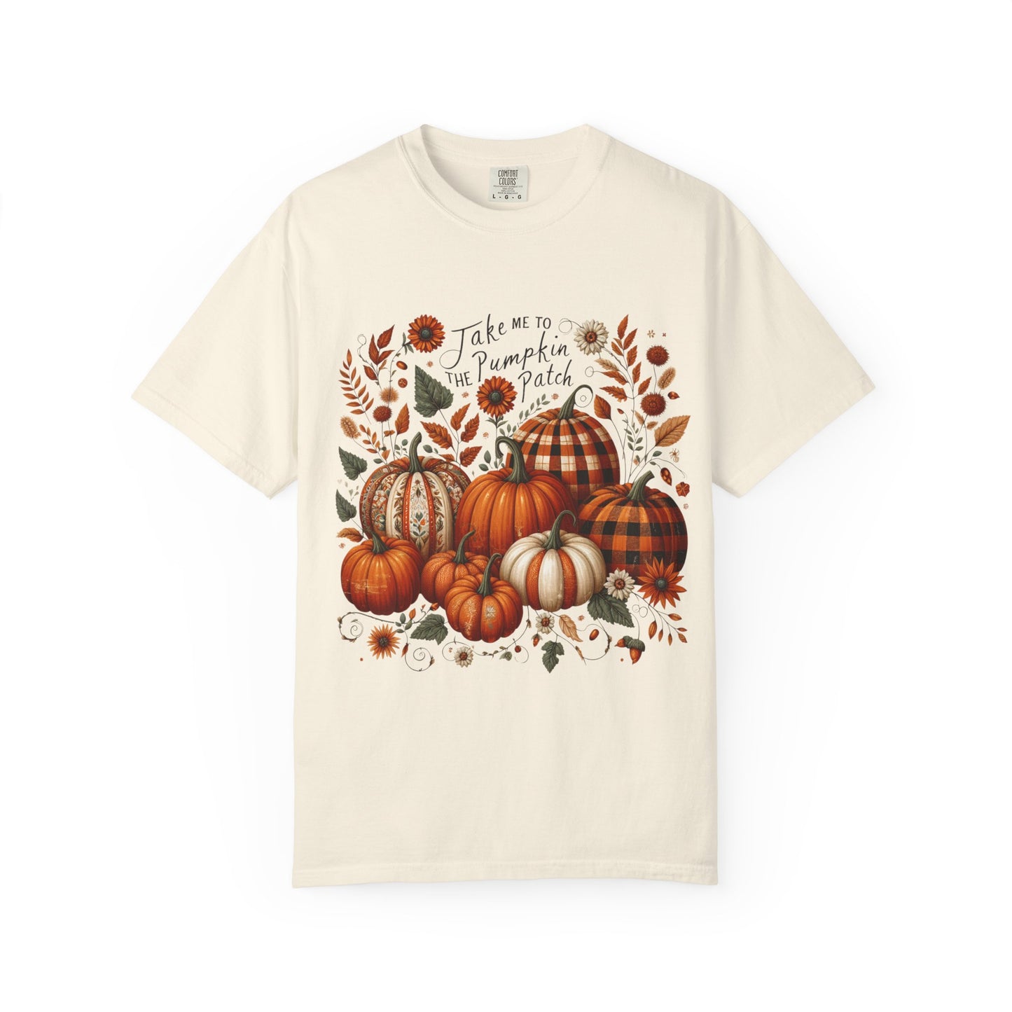 Fall Pumpkin Patch T-Shirt, Autumn Tee, Halloween Shirt, Harvest Fest Top, Thanksgiving Wear, Seasonal Apparel