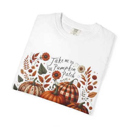 Fall Pumpkin Patch T-Shirt, Autumn Tee, Halloween Shirt, Harvest Fest Top, Thanksgiving Wear, Seasonal Apparel
