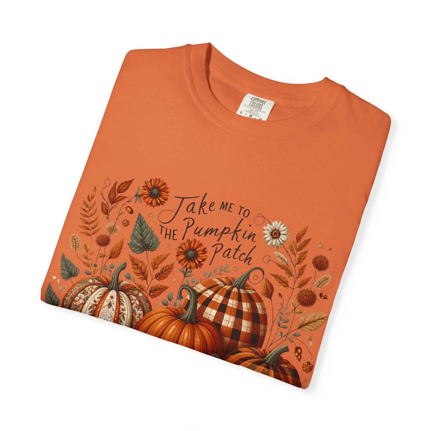 Fall Pumpkin Patch T-Shirt, Autumn Tee, Halloween Shirt, Harvest Fest Top, Thanksgiving Wear, Seasonal Apparel