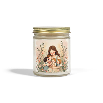 "A Mother's Love" Scented Candles, Mother's Day Design, Coconut Apricot Wax