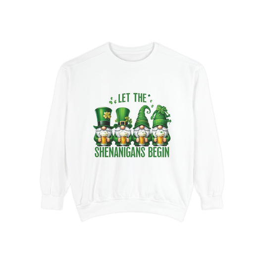 St. Patrick's Day Shenanigans Unisex Sweatshirt - Celebrate in Style!