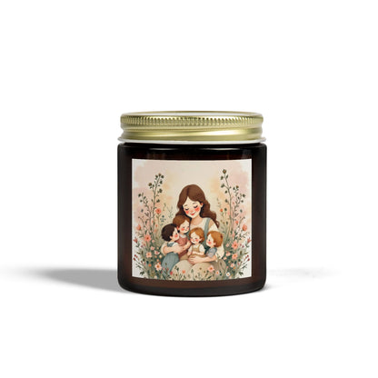 "A Mother's Love" Scented Candles, Mother's Day Design, Coconut Apricot Wax