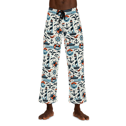 Nautical Pajama Pants for Men