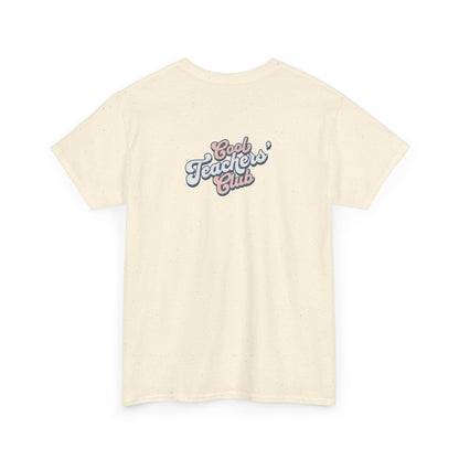 Greetings Fellow Students Unisex Heavy Cotton Tee, Back to School Shirt, Teacher Appreciation Gift, Class Spirit Wear, Fun Classroom Apparel