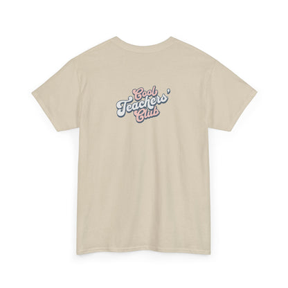 Greetings Fellow Students Unisex Heavy Cotton Tee, Back to School Shirt, Teacher Appreciation Gift, Class Spirit Wear, Fun Classroom Apparel