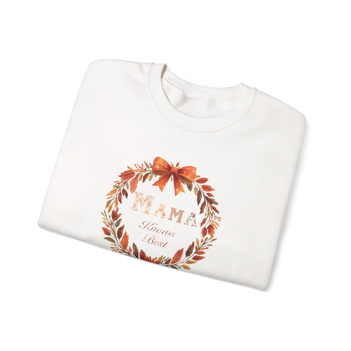 Autumn Mama Crewneck Sweatshirt Fall Vibes Autumn Sweatshirt Gift for Moms Thanksgiving Holiday Apparel Warm Layering Fall Comfort Apparel