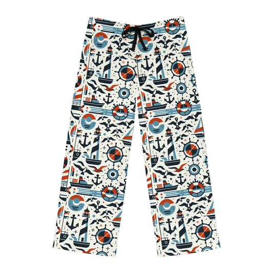 Nautical Pajama Pants for Men