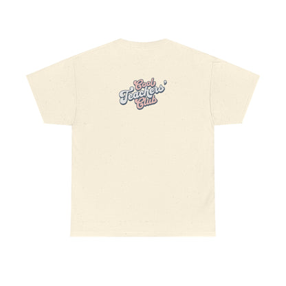 Greetings Fellow Students Unisex Heavy Cotton Tee, Back to School Shirt, Teacher Appreciation Gift, Class Spirit Wear, Fun Classroom Apparel