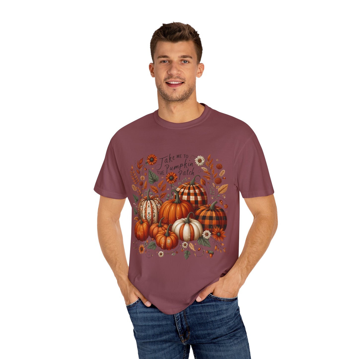 Fall Pumpkin Patch T-Shirt, Autumn Tee, Halloween Shirt, Harvest Fest Top, Thanksgiving Wear, Seasonal Apparel