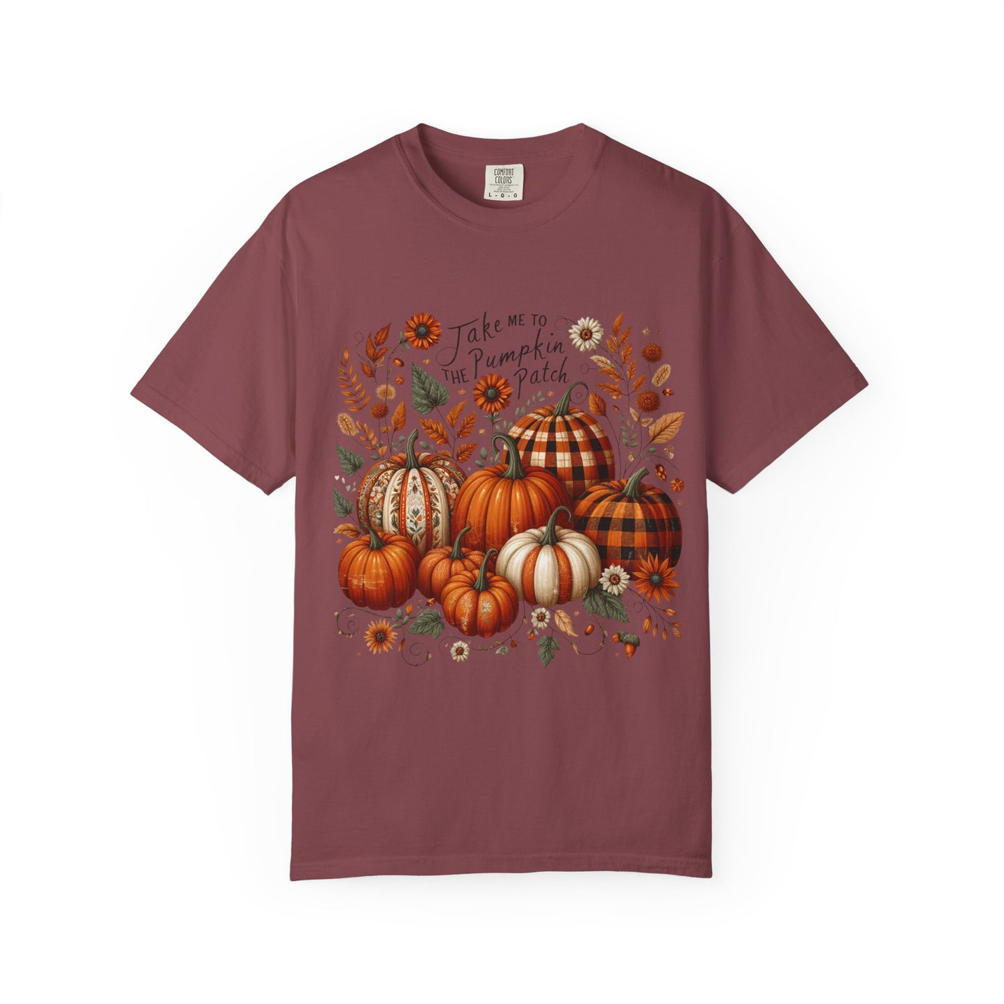Fall Pumpkin Patch T-Shirt, Autumn Tee, Halloween Shirt, Harvest Fest Top, Thanksgiving Wear, Seasonal Apparel