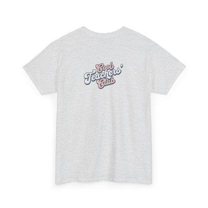 Greetings Fellow Students Unisex Heavy Cotton Tee, Back to School Shirt, Teacher Appreciation Gift, Class Spirit Wear, Fun Classroom Apparel