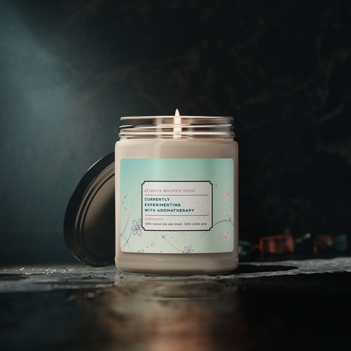 Experimenting with Aromatherapy Natural Candle, Relaxing, Gifts for Him or Her, Home Decor, Self-Care Essentials, Science Teacher Gift
