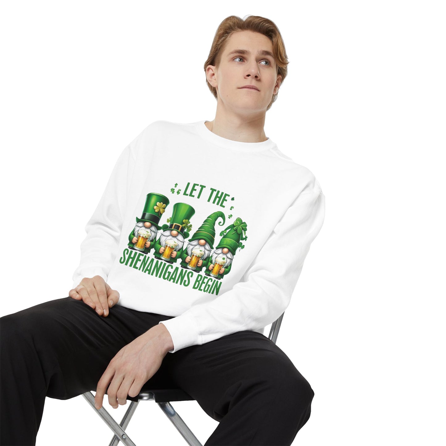 St. Patrick's Day Shenanigans Unisex Sweatshirt - Celebrate in Style!