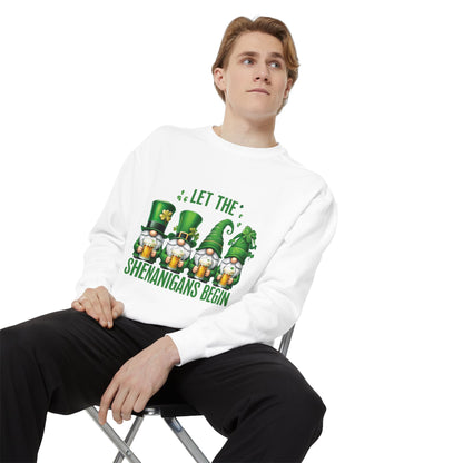 St. Patrick's Day Shenanigans Unisex Sweatshirt - Celebrate in Style!