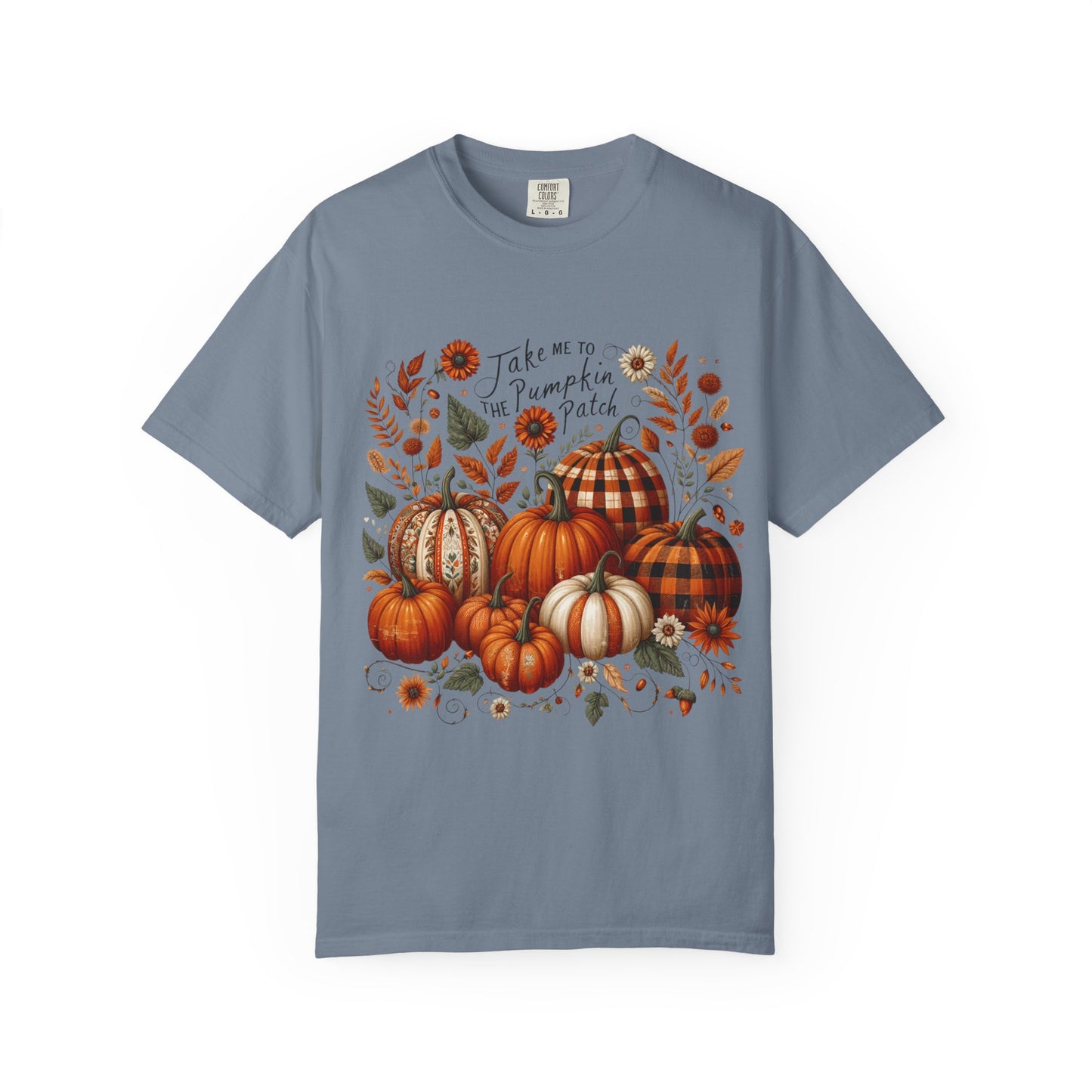 Fall Pumpkin Patch T-Shirt, Autumn Tee, Halloween Shirt, Harvest Fest Top, Thanksgiving Wear, Seasonal Apparel